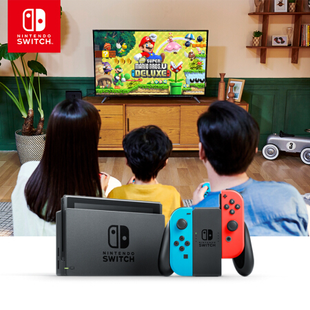 任天堂 Nintendo Switch 国行续航增强版 NS家用体感	